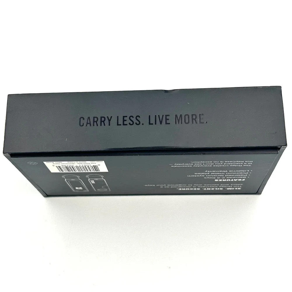 The Ridge KeyCase Aluminum Alpine Navy Blue R153 Key Organizer EDC Gift New